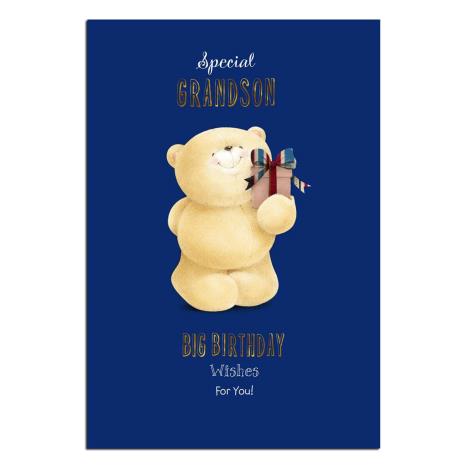 Special Grandson Forever Friends Birthday Card